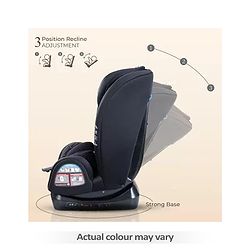 Babyhug Kids Convertible & 360 Degree Rotating Isofix Car Seat - Blue