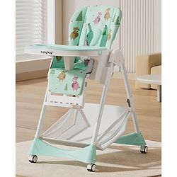 Babyhug  Elevato High Chair - Navy Blue