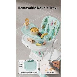 Babyhug  Elevato High Chair - Navy Blue