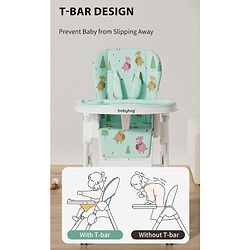Babyhug  Elevato High Chair - Navy Blue