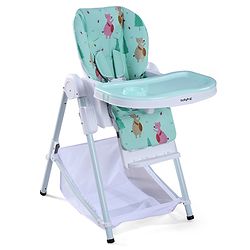Babyhug  Elevato High Chair - Navy Blue