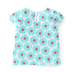Babyhug 100% Cotton Knit Half Sleeves T-Shirt Floral Print Pack of 3- Multicolour