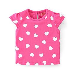 Babyhug 100% Cotton Knit Half Sleeves T-Shirt Floral Print Pack of 3- Multicolour