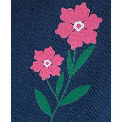 Babyhug Cotton Full Length Bootie Leggings Deer Print Pack of 3 - Pink & Blue