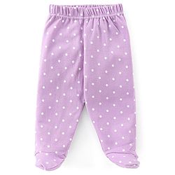 Babyhug Cotton Interlock Knit Bootie Legging Floral Print Pack of 3 - Multicolor