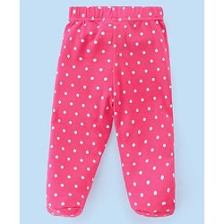 Babyhug Cotton Interlock Knit Bootie Legging Dino Print Pack of 3 - Multicolor
