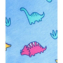 Babyhug Cotton Interlock Knit Bootie Legging Dino Print Pack of 3 - Multicolor