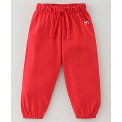 Babyhug Cotton Jersey Knit Full Length Solid Lounge Pants Pack of 5 - Multicolour