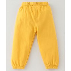 Babyhug Cotton Jersey Knit Full Length Solid Lounge Pants Pack of 5 - Multicolour