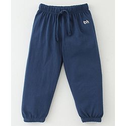 Babyhug Cotton Jersey Knit Full Length Solid Lounge Pants Pack of 5 - Multicolour