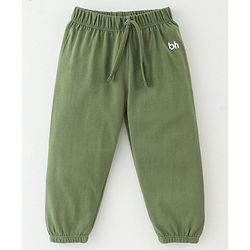 Babyhug Cotton Jersey Knit Full Length Solid Lounge Pants Pack of 5 - Multicolour