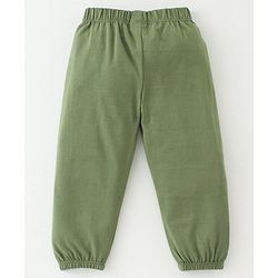 Babyhug Cotton Jersey Knit Full Length Solid Lounge Pants Pack of 5 - Multicolour