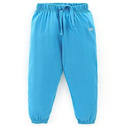 Babyhug Cotton Jersey Knit Full Length Solid Lounge Pants Pack of 5 - Multicolour