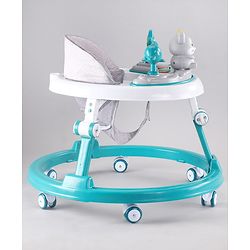Babyhug Permium Multifunctional 360 Baby Walker with 2 Level Height Adjustment & Musical Play Tray Cum Feeding Tray