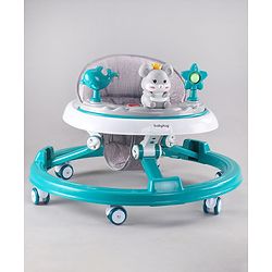 Babyhug Permium Multifunctional 360 Baby Walker with 2 Level Height Adjustment & Musical Play Tray Cum Feeding Tray