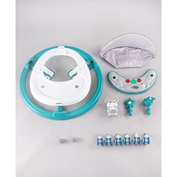 Babyhug Permium Multifunctional 360 Baby Walker with 2 Level Height Adjustment & Musical Play Tray Cum Feeding Tray