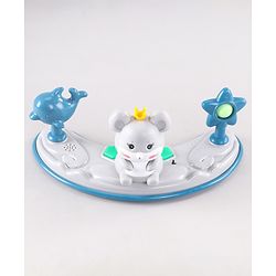 Babyhug Permium Multifunctional 360 Baby Walker with 2 Level Height Adjustment & Musical Play Tray Cum Feeding Tray