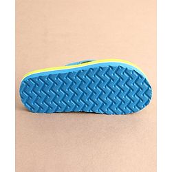 Cute Walk by Babyhug Slip On Flip Flops with Panda Print- Green