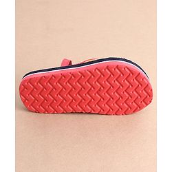 Cute Walk by Babyhug Slip On Flip Flops with Mushroom Print-  Blue