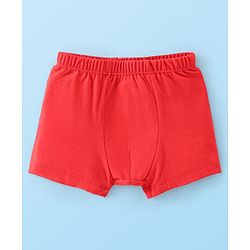 Babyhug 100% Cotton Knit Trunks Teddy Print Pack of 3 - Multicolour