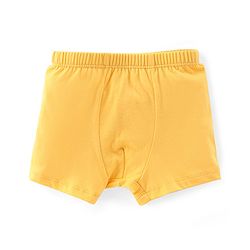 Babyhug 100% Cotton Knit Solid Stripe & Animal Print Trunk Pack of 3- White & Yellow
