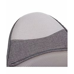 Babyhug Independent 2-in-1 Hip Seat Carrier: Front & back carrying positions, Padded seat for comfort, Adjustable waist belt, Side storage pockets, Supports up to 15kg, Easy weight distribution for parents comfort- Grey