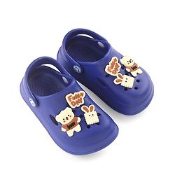 Cute Walk by Babyhug Clogs with Back Strap - Blue (Gibbitz may vary)