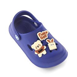 Cute Walk by Babyhug Clogs with Back Strap - Blue (Gibbitz may vary)