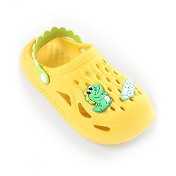 Cute Walk by Babyhug Clogs With Dino Applique - Pink