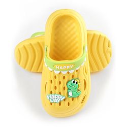 Cute Walk by Babyhug Clogs With Dino Applique - Pink
