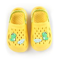 Cute Walk by Babyhug Clogs With Dino Applique - Pink