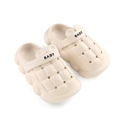 Cute Walk by Babyhug Clogs With Ear Applique - White