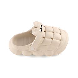 Cute Walk by Babyhug Clogs With Ear Applique - White