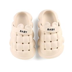 Cute Walk by Babyhug Clogs With Ear Applique - White