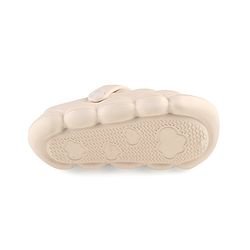 Cute Walk by Babyhug Clogs With Back Strap Closure & Ear Applique - White