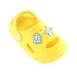 Cute Walk by Babyhug Clogs with Back Strap Bunny Applique Yellow (Gibbitz May Vary)