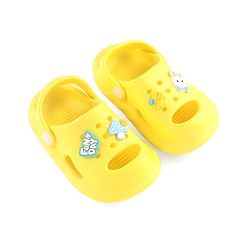 Cute Walk by Babyhug Clogs with Back Strap Bunny Applique Yellow (Gibbitz May Vary)