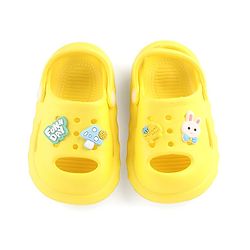 Cute Walk by Babyhug Clogs with Back Strap Bunny Applique Yellow (Gibbitz May Vary)