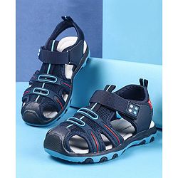 Cute Walk by Babyhug Velcro Closure Sandals - Blue