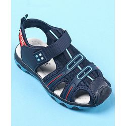 Cute Walk by Babyhug Velcro Closure Sandals - Blue