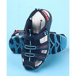 Cute Walk by Babyhug Velcro Closure Sandals - Blue