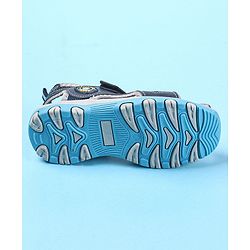 Cute Walk by Babyhug Velcro Closure Sandals - Navy Blue
