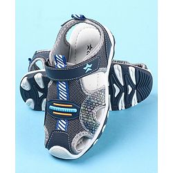 Cute Walk by Babyhug Sandals With Velcro Closure - Navy