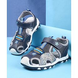 Cute Walk by Babyhug Sandals With Velcro Closure - Navy
