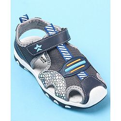 Cute Walk by Babyhug Sandals With Velcro Closure - Navy