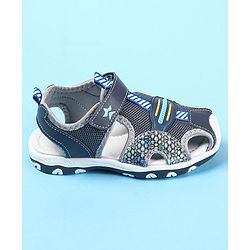 Cute Walk by Babyhug Sandals With Velcro Closure - Navy