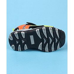 Cute Walk by Babyhug Velcro Closure Sandals Logo Print - Red