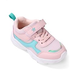 Cute Walk by Babyhug Velcro Closure Sneakers - Pink - EU 27 Pink