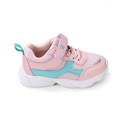 Cute Walk by Babyhug Velcro Closure Sneakers - Pink - EU 27 Pink