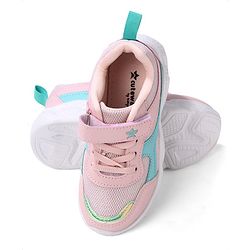 Cute Walk by Babyhug Velcro Closure Sneakers - Pink - EU 27 Pink